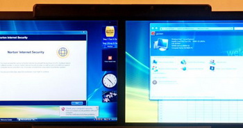 gScreen dual 15 inches notebook